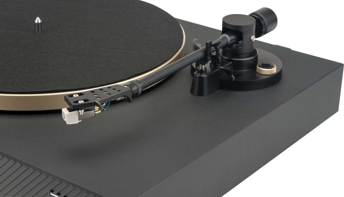 JBL Spinner BT Zwart/Goud - Platenspeler