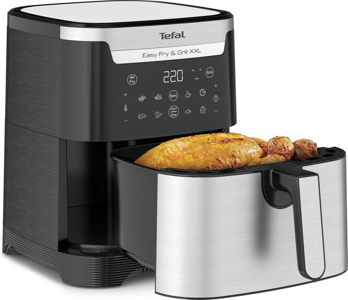 Tefal EY801D Easy Fry&Grill XXL - Hetelucht friteuse