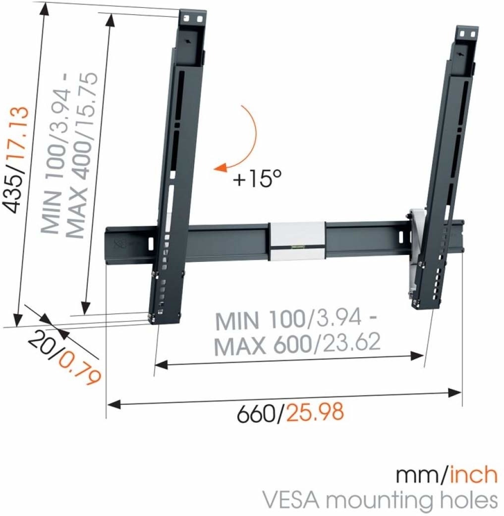 Vogel's THIN 515 - TV muurbeugel