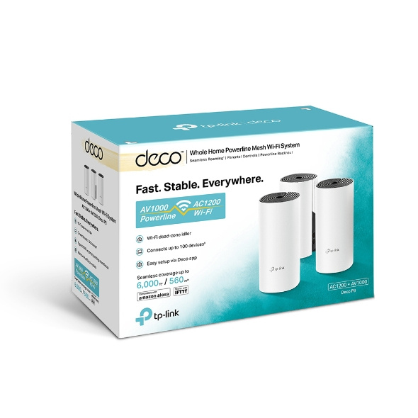 TP-Link DECO P9 (3 Pack) Mesh Wi-Fi System - Router