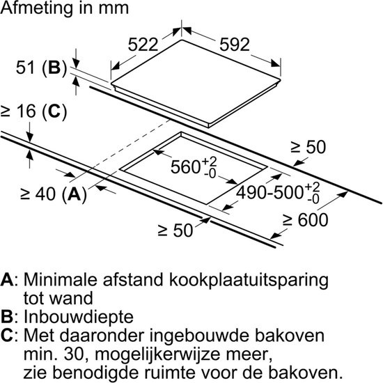 Siemens EU631BEB2E - Inductiekookplaat