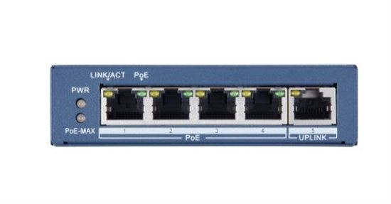 Hikvision DS-3E0505P-E - Netwerk switch