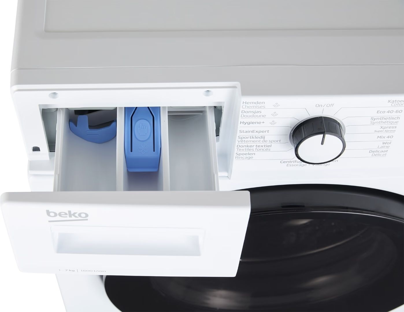 Beko WTV7825XCW1 SteamCure - Wasmachine