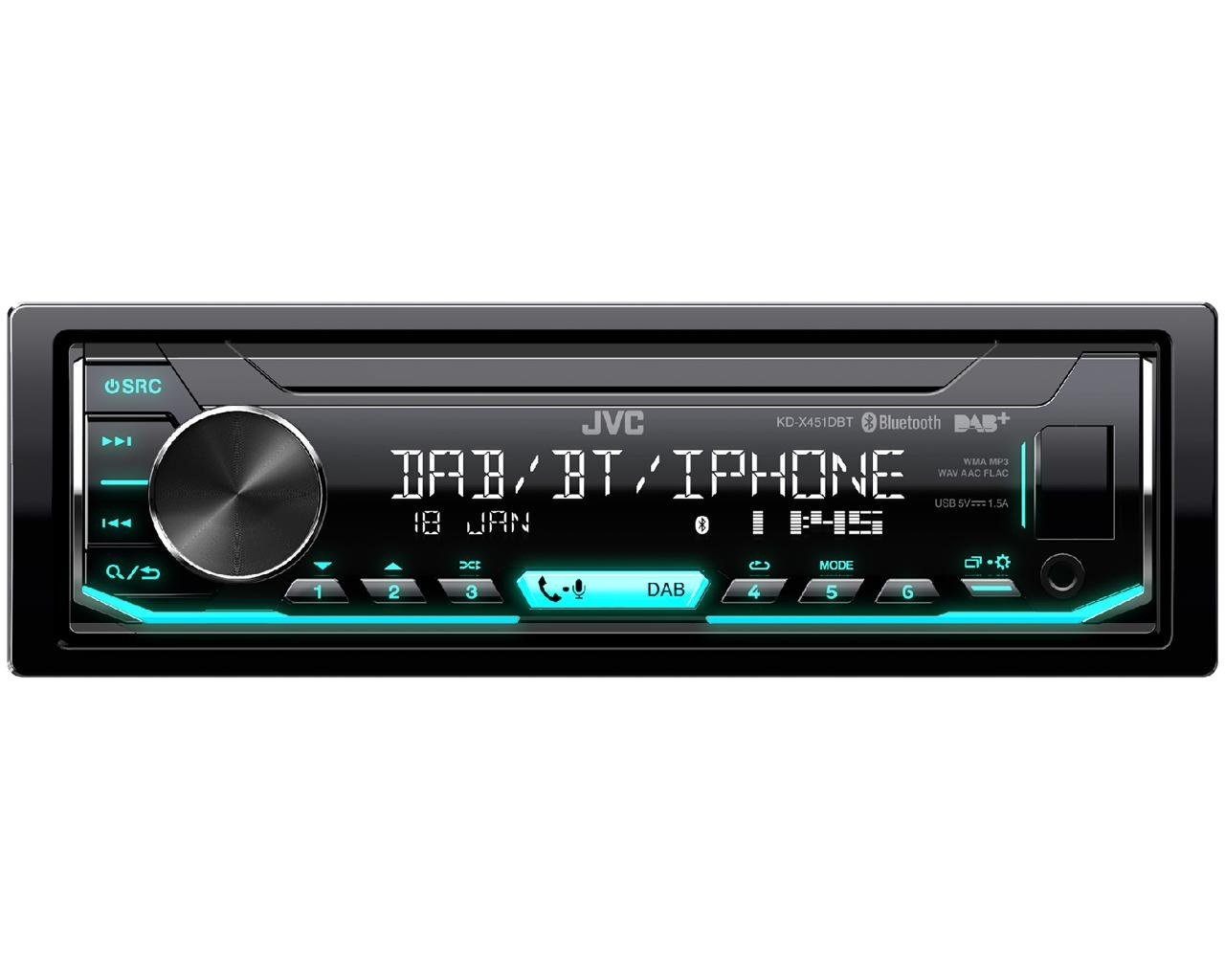 JVC KD-X451DBT - Autoradio