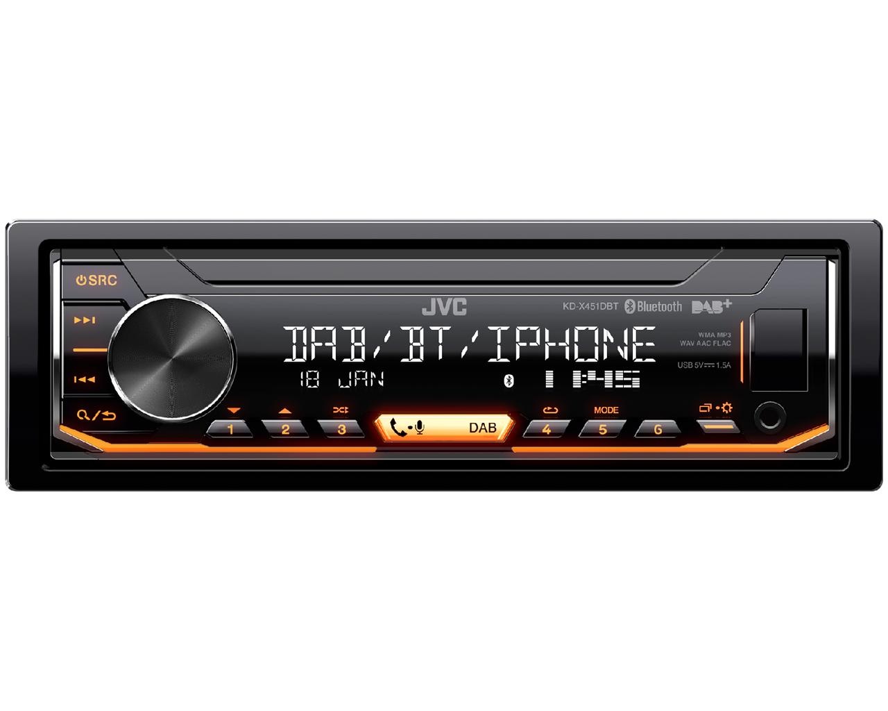 JVC KD-X451DBT - Autoradio