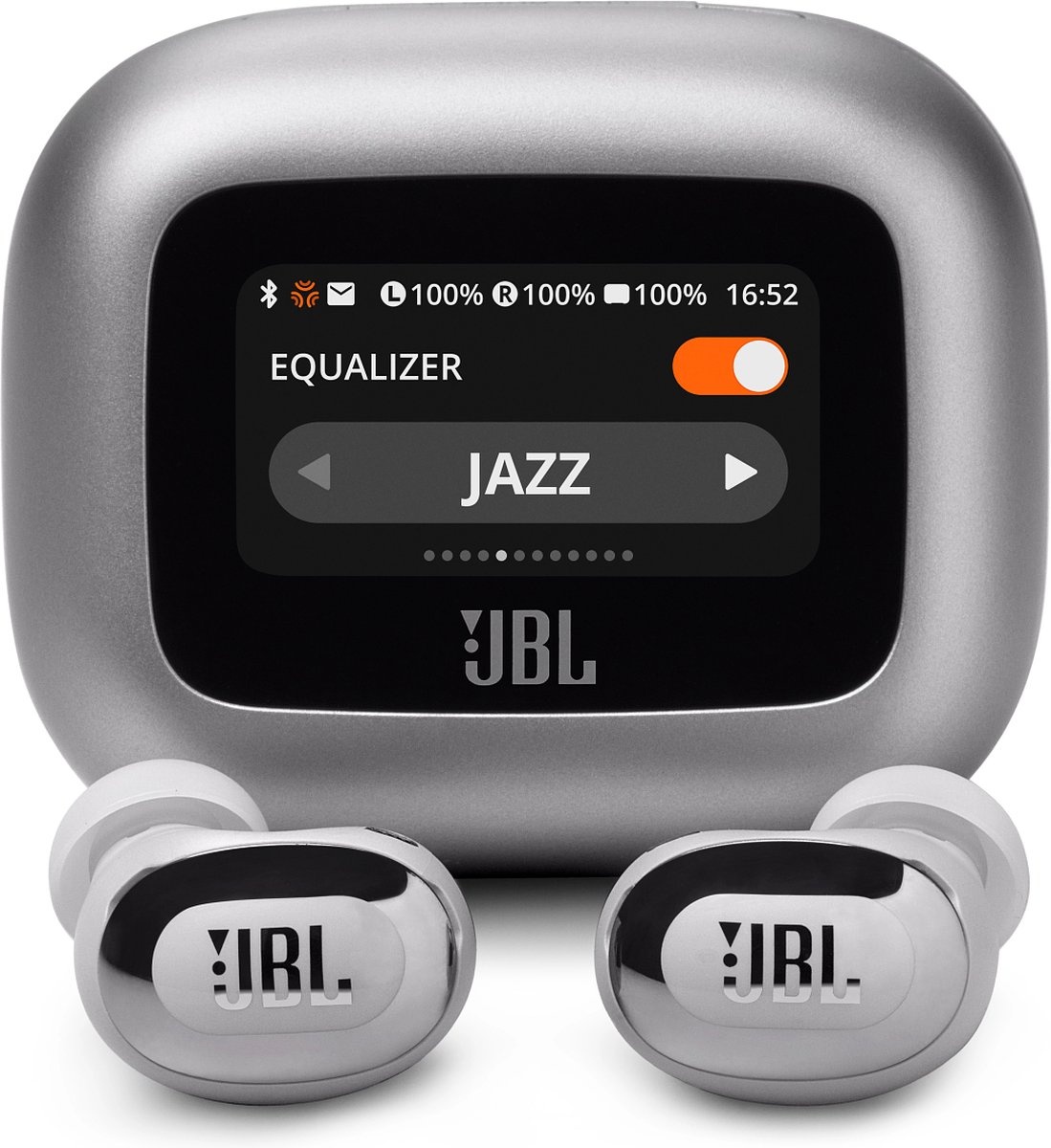 JBL Live Buds 3 Zilver - Draadloze oordopjes