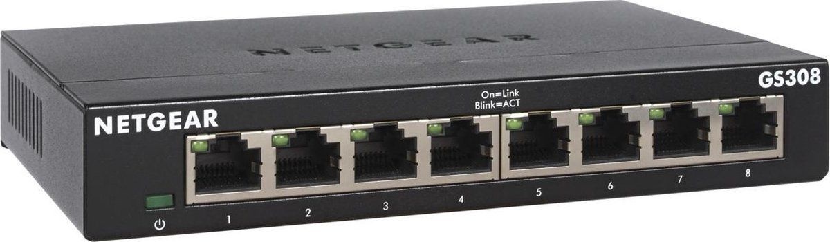 Netgear GS308-300PES - Netwerk switch