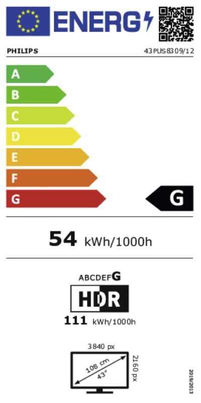 Philips 43PUS8309/12 (2024) - LED TV