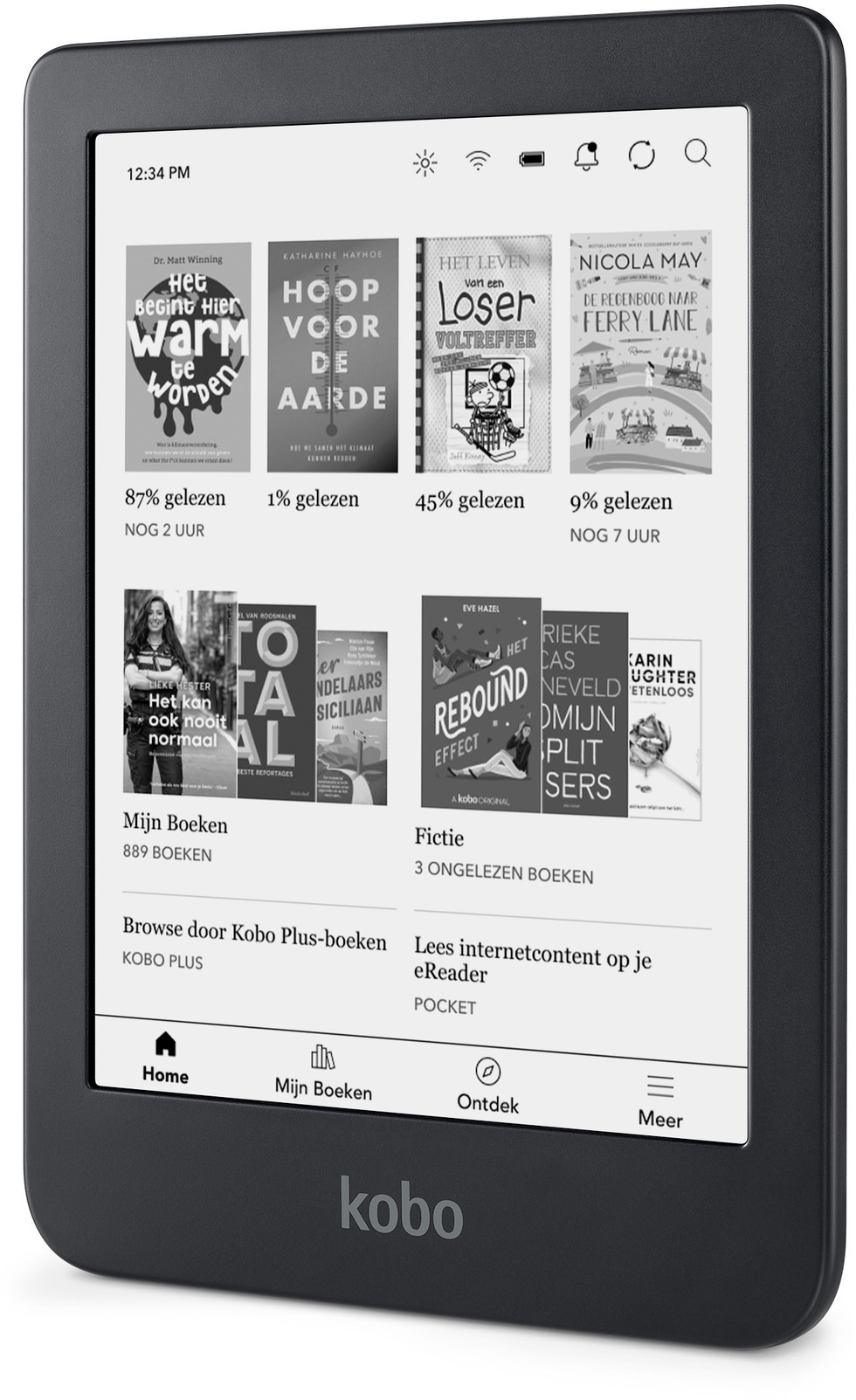 Kobo Clara 2E Deep Ocean Blue - E-reader