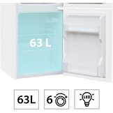 Manta MM545DWH - Koel-vriescombinatie