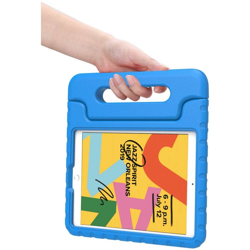 Just In Case Kids Case Cassic - Apple iPad 10.2 - Blauw - Beschermhoes