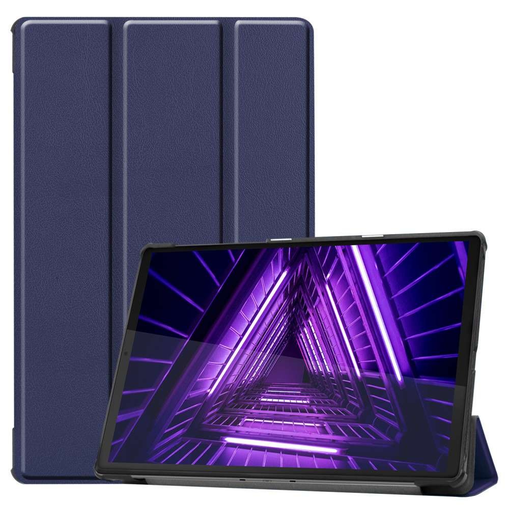 Just in Case Smart Tri-Fold Case - Lenovo M10HD - Blauw - Beschermhoes