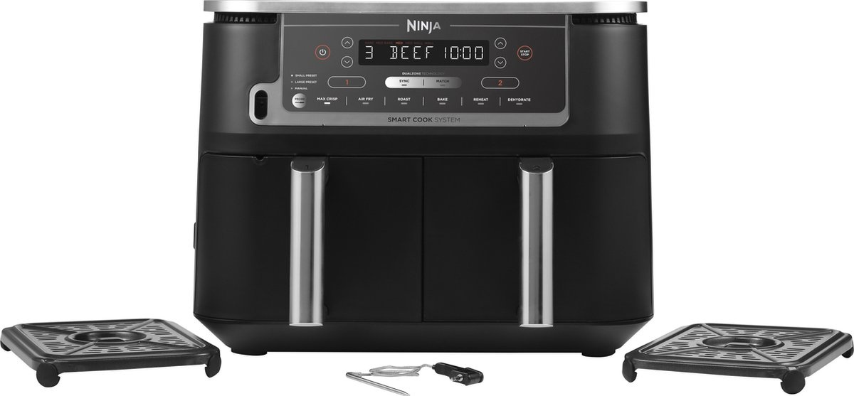 Ninja Foodi MAX Dual Zone AF451EU - Hetelucht friteuse