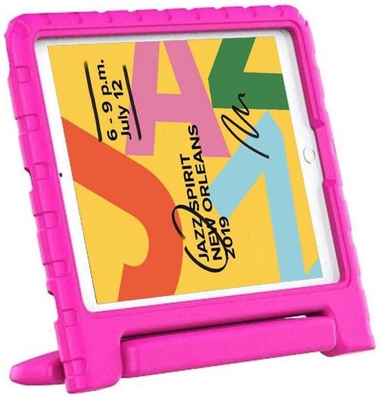 Just In Case Kids Case Cassic - Apple iPad 10.2 - Roze - Beschermhoes