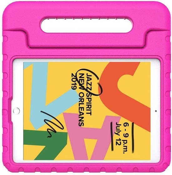 Just In Case Kids Case Cassic - Apple iPad 10.2 - Roze - Beschermhoes