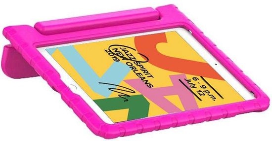 Just In Case Kids Case Cassic - Apple iPad 10.2 - Roze - Beschermhoes