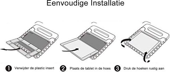 Just In Case Kids Case Cassic - Apple iPad 10.2 - Roze - Beschermhoes