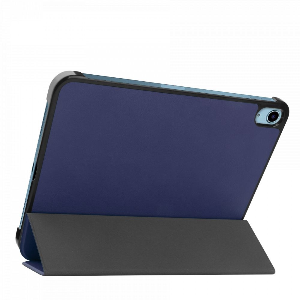Just in Case Smart Tri-Fold Case - Apple iPad 2022 - Blauw - Beschermhoes