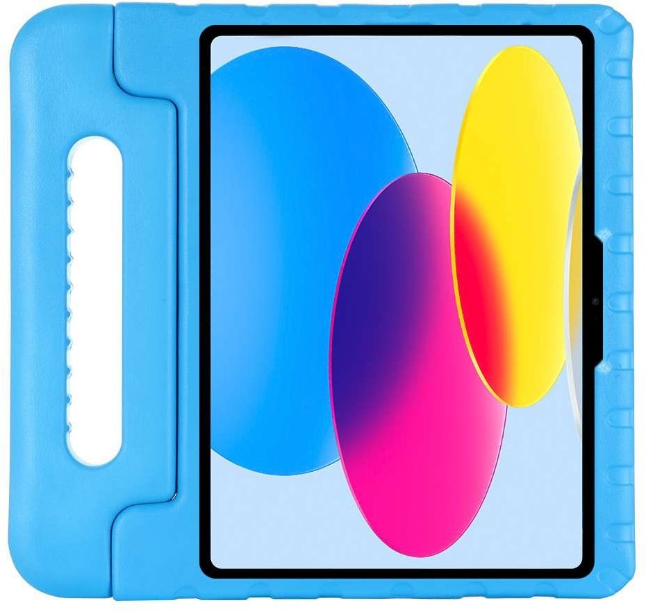 Just In Case Kids Case Cassic - Apple iPad 2022 - Blauw - Beschermhoes