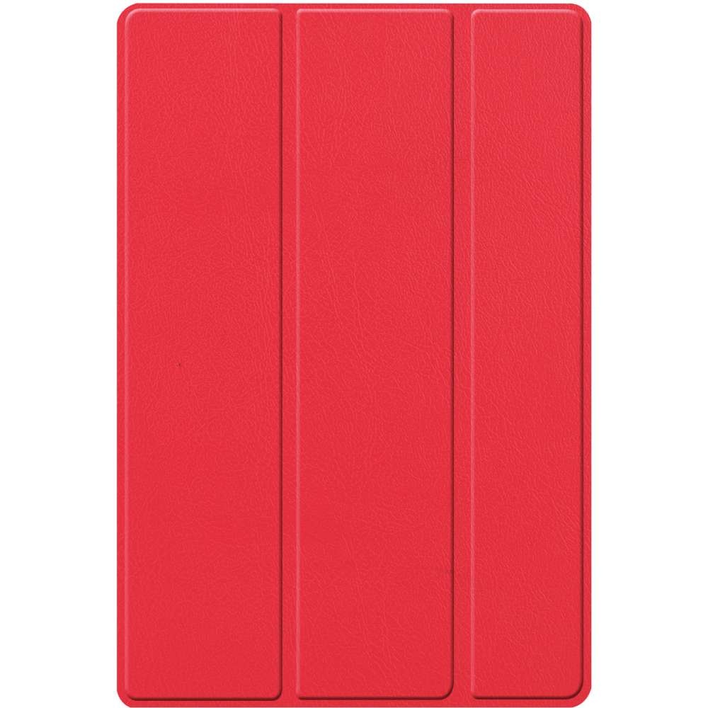 Just in Case Smart Tri-Fold Case - Samsung Galaxy Tab A8 - Rood - Beschermhoes