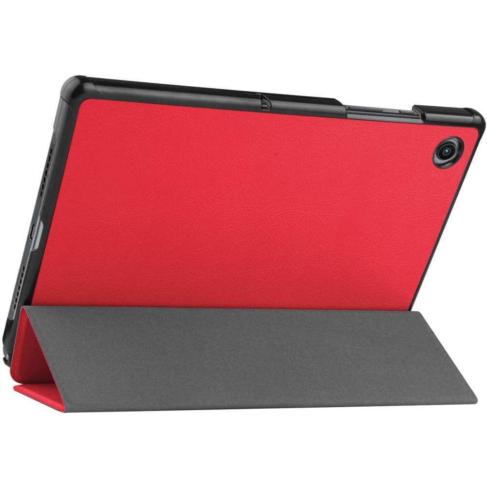 Just in Case Smart Tri-Fold Case - Samsung Galaxy Tab A8 - Rood - Beschermhoes