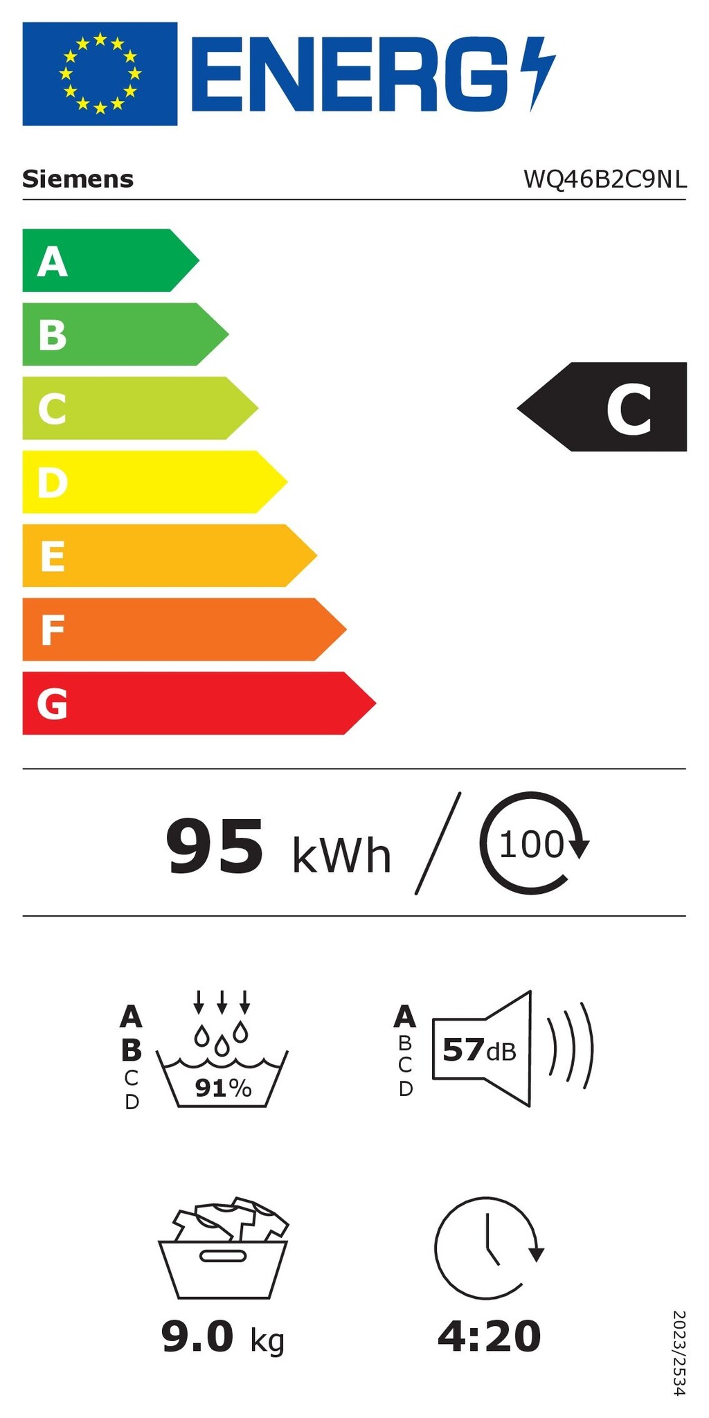 Siemens iQ700 WQ46B2C9NL - Warmtepompdroger