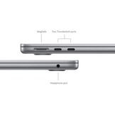 Apple MacBook Air (2024) M3 256GB Space Grey - Laptop