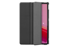 Just in Case Lenovo Tab M11 Smart Tri-Fold Case Zwart - Beschermhoes