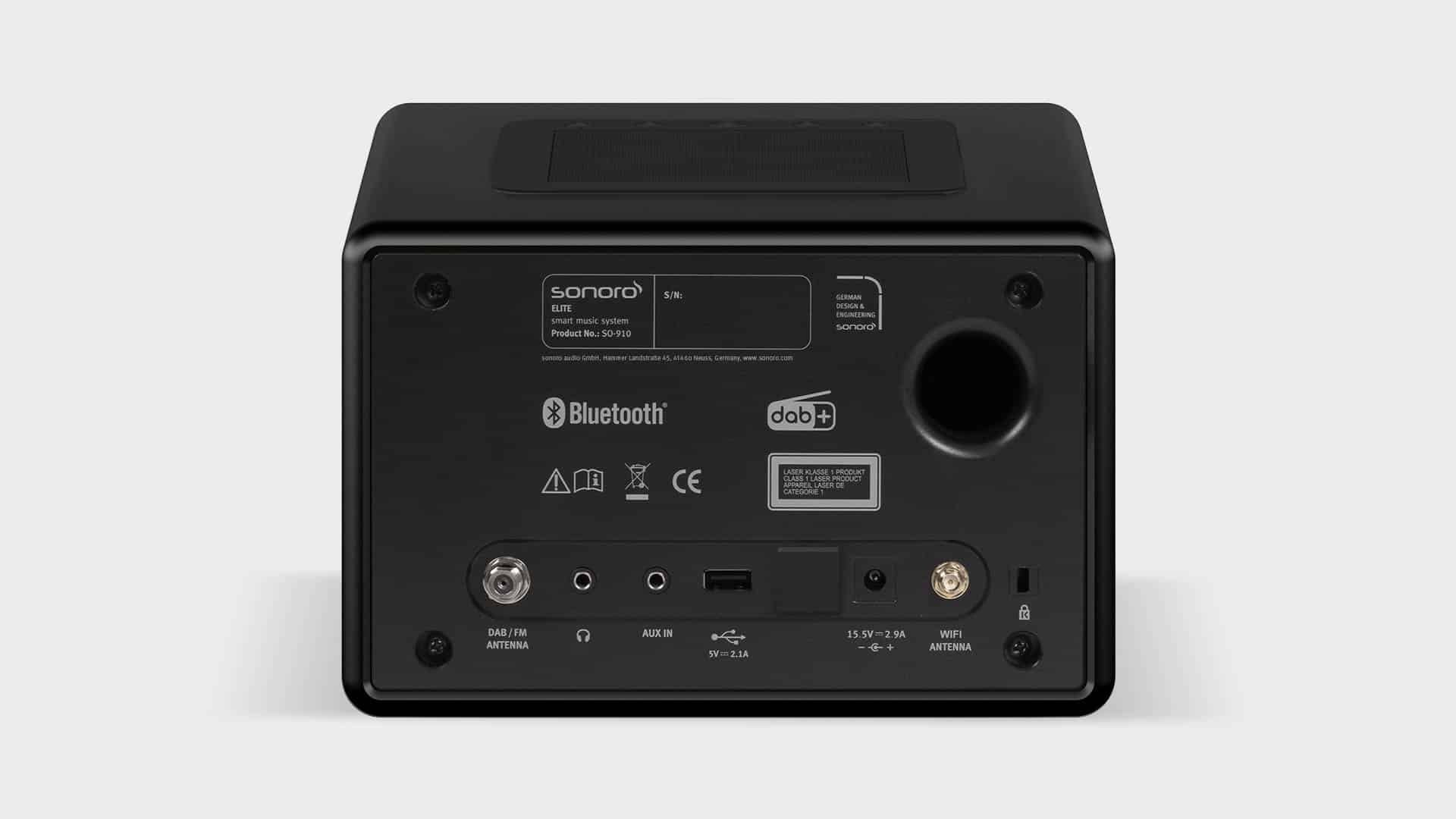Sonoro ELITE X Zwart - Radio
