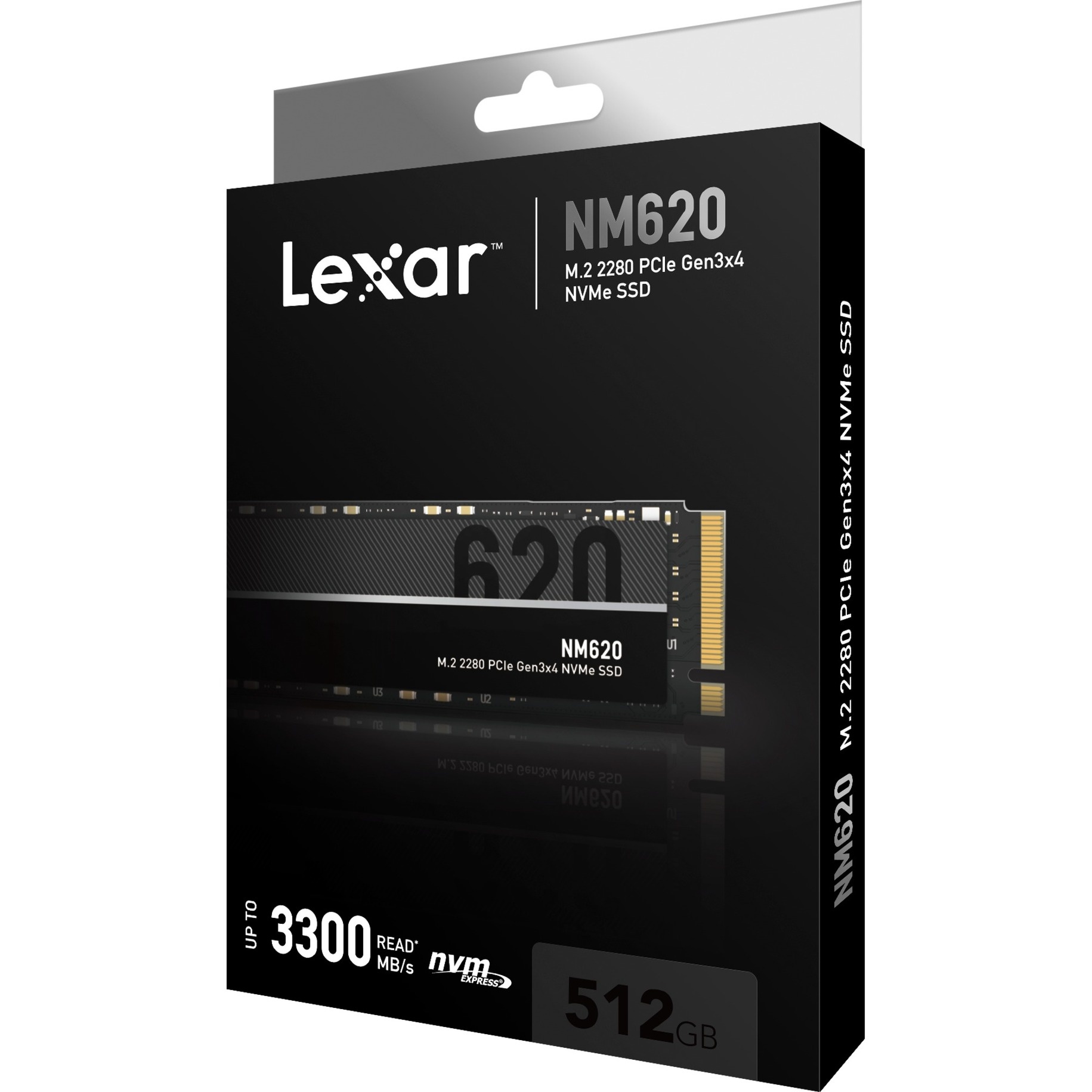 Lexar NM620 1TB SSD - Interne schijf