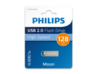 Philips USB 2.0 Moon Vintage Silver 128GB - USB-stick