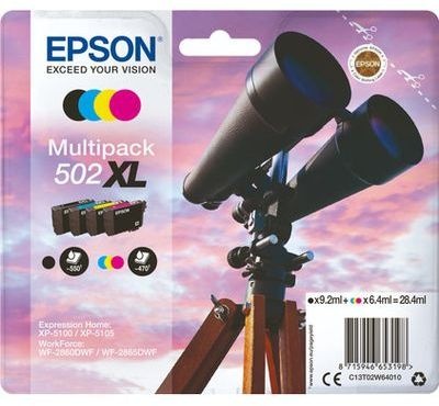Epson 502XL Multipack (C13T02W64010) - Inktcartridge