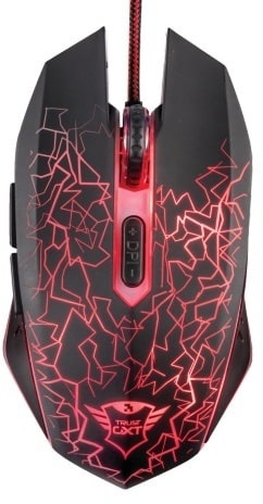 Trust GXT 105 Izza Illuminated - Gaming Muis