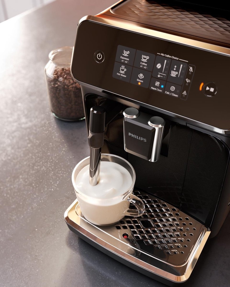 Philips EP2221/40 Glossy Zwart - Koffiemachine