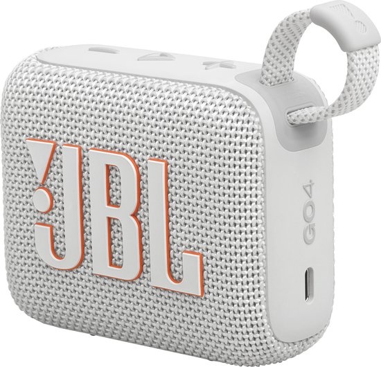 JBL Go 4 Wit - Draadloze speaker