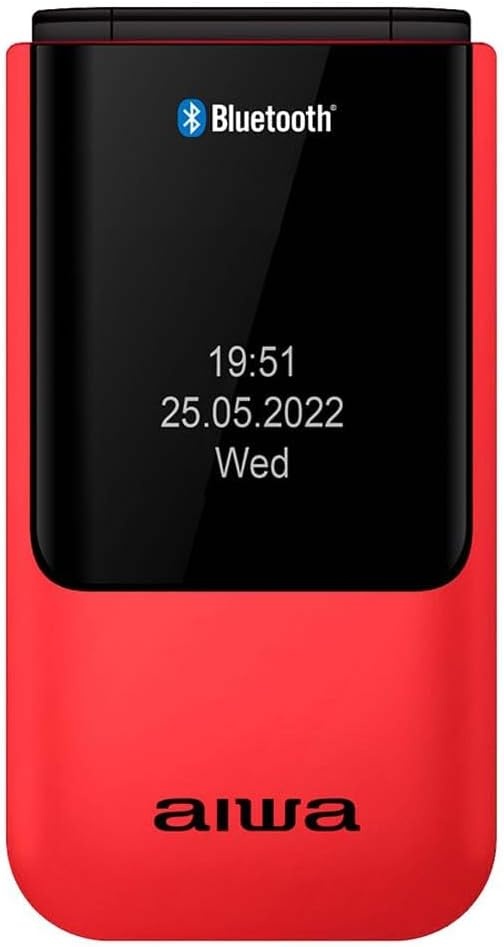 Aiwa FP-24RD Rood - Senioren telefoon