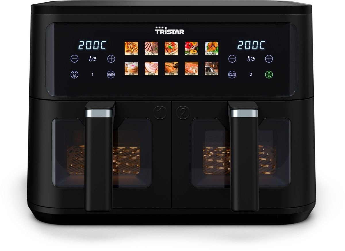 Tristar FR-9075 Double Basket - Hetelucht friteuse