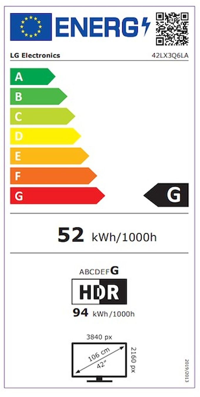 LG 42LX3Q6LA (2022) - OLED TV