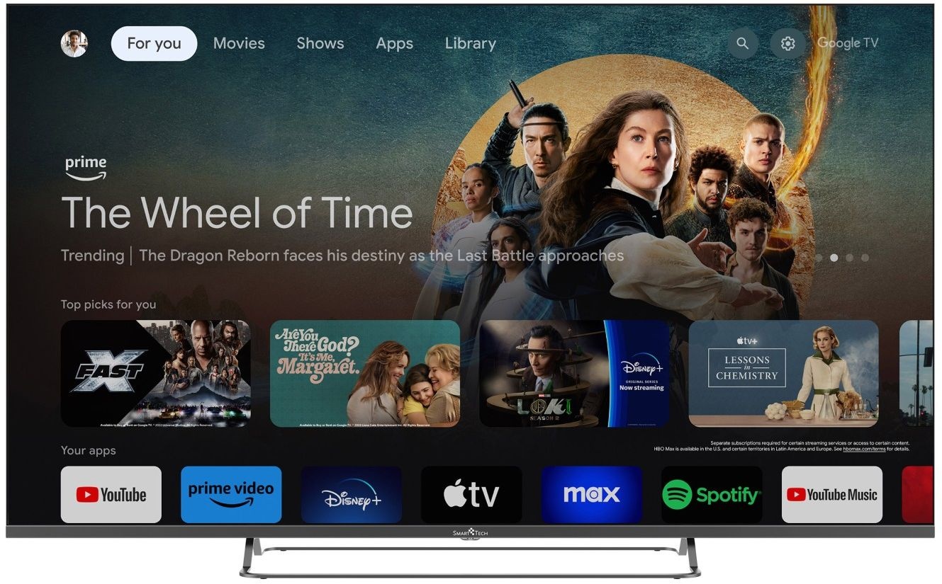 Smart Tech 65QG02V  - QLED TV