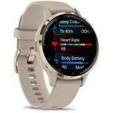 Garmin Venu 3S Goud/Beige - Smartwatch