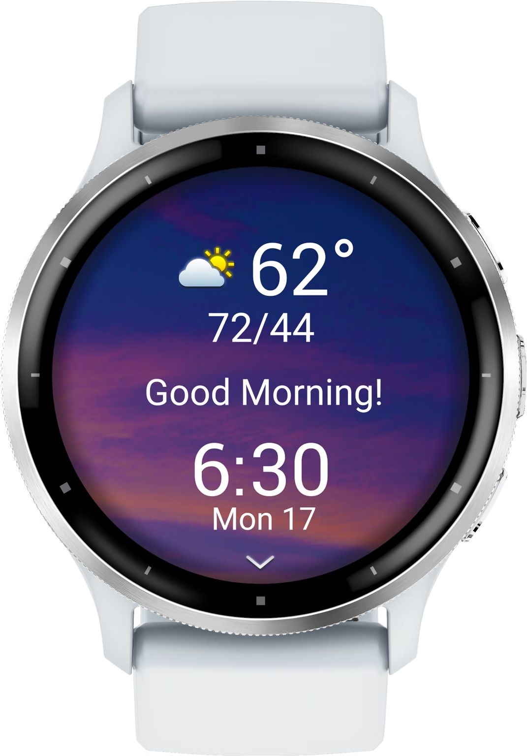 Garmin Venu 3 45mm Zilver/Wit - Smartwatch