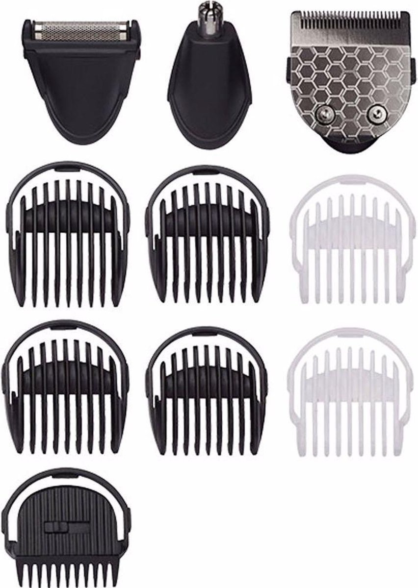 BaBylissMEN 10-in-1 Carbon Steel MT728E - Baardtrimmer