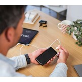 Trust Redoh Fast 10.000 mAh Zwart - Powerbank