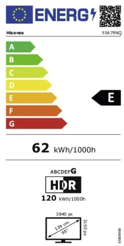 Hisense 55A79NQ - QLED TV