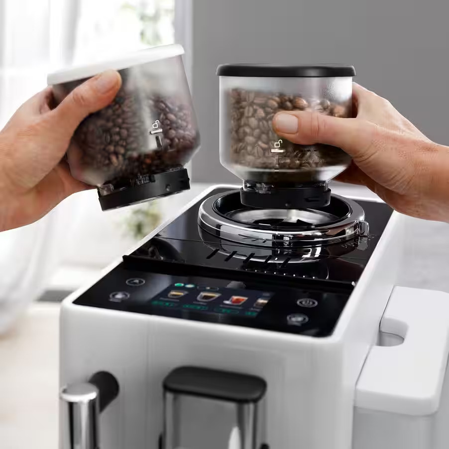 De'Longhi Rivelia Arctic White EXAM440.55.W - Koffiemachine