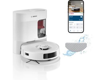 Bosch Spotless Advanced + BCRD2W - Robotstofzuiger