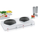 Severin DK1042 wit - Elektrische kookplaat