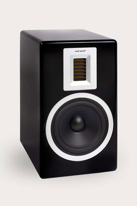 Sonoro Orchestra Zwart (per paar) - Boekenplank speaker