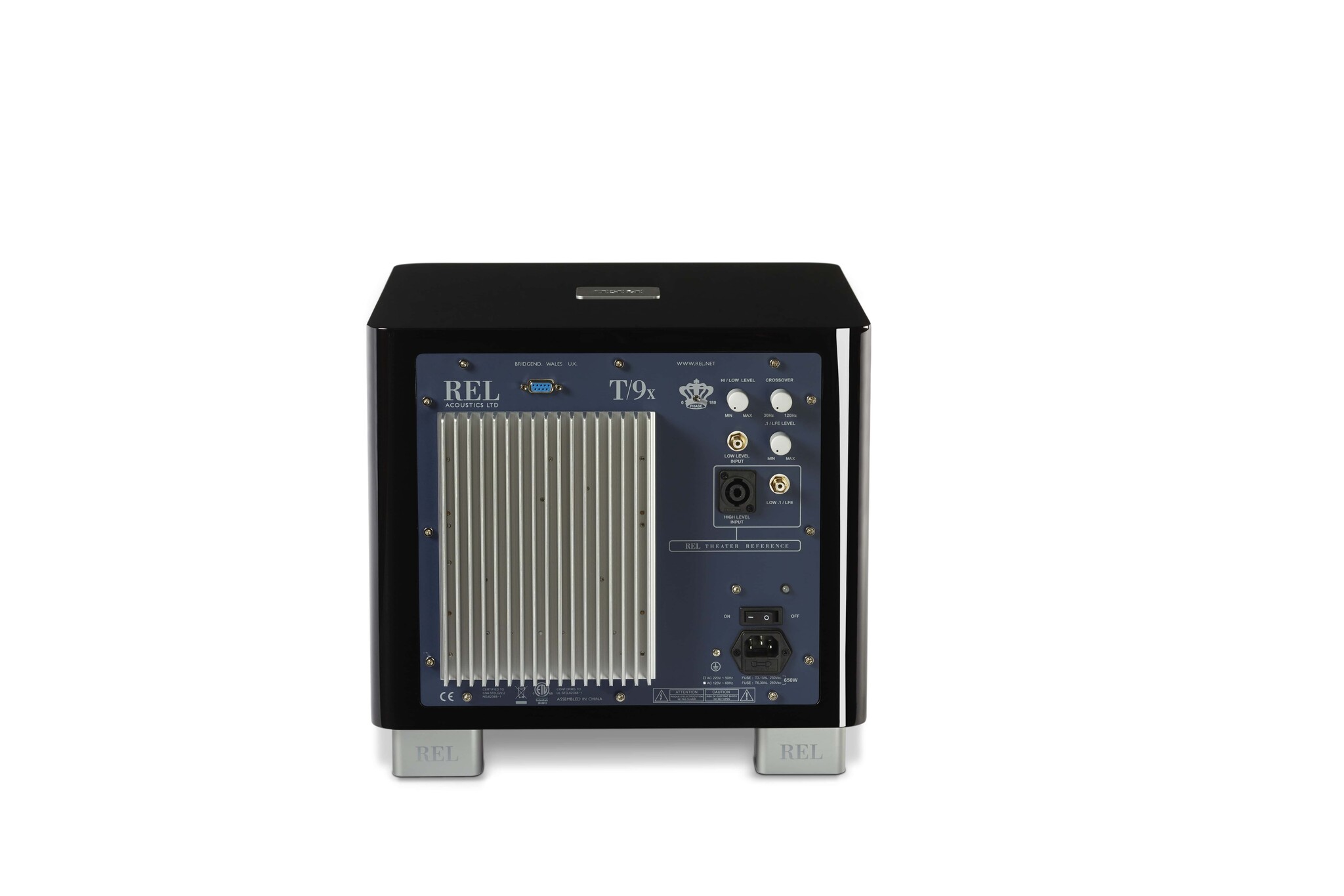 REL T9x Zwart - Subwoofer