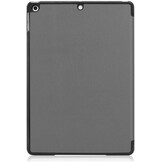 Just in Case Smart Tri-Fold Case - Apple iPad 10.2 - Grijs - Beschermhoes
